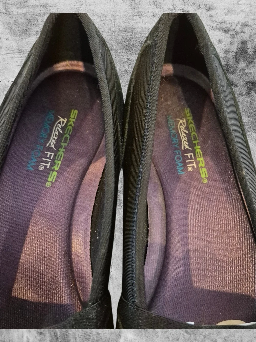 Skechers Relaxed Fit Career Black Suede Loafers Size 8.5